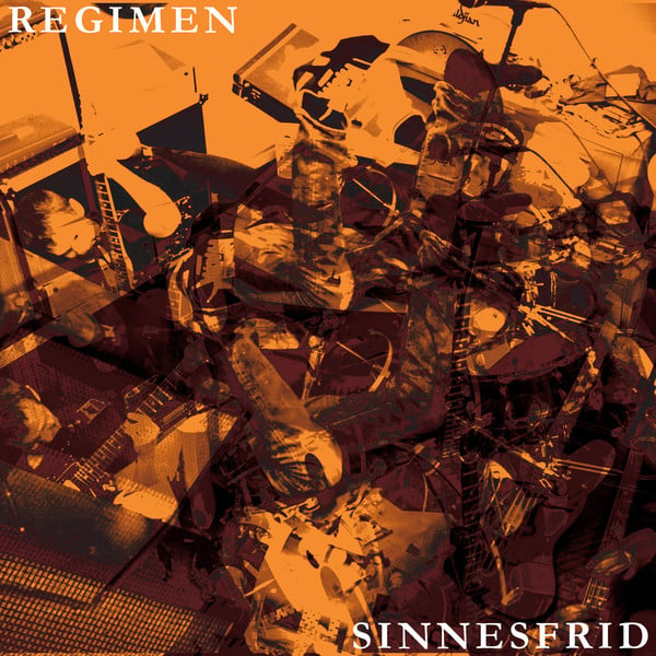 Image of Regimen - Sinnesfrid Lp Orange vinyl