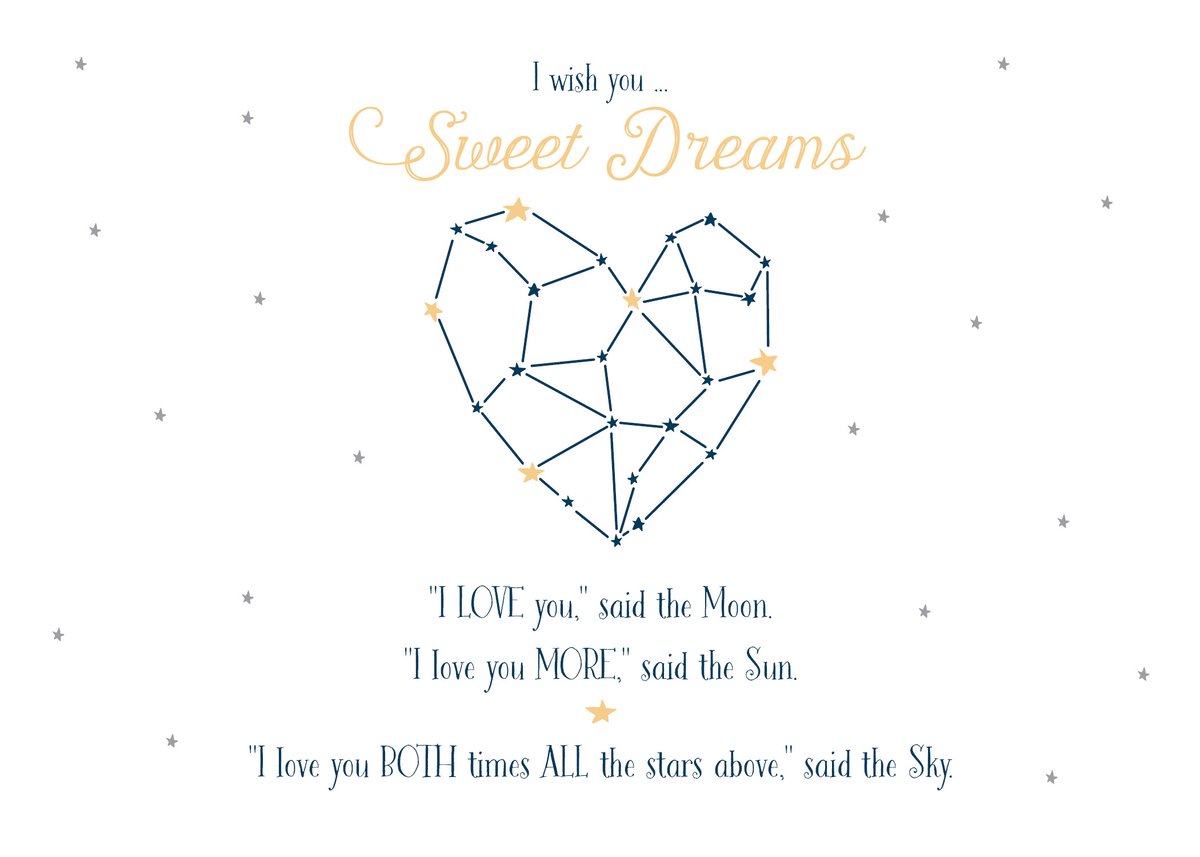 Sweet Dreams Constellation Print