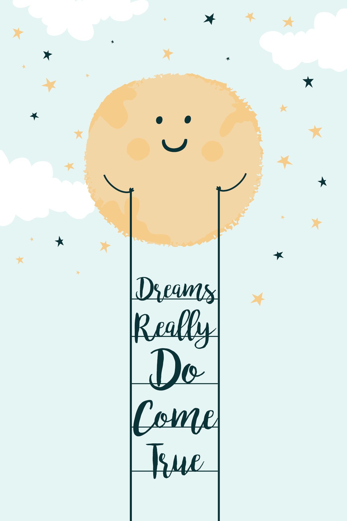 Dreams really do come true print