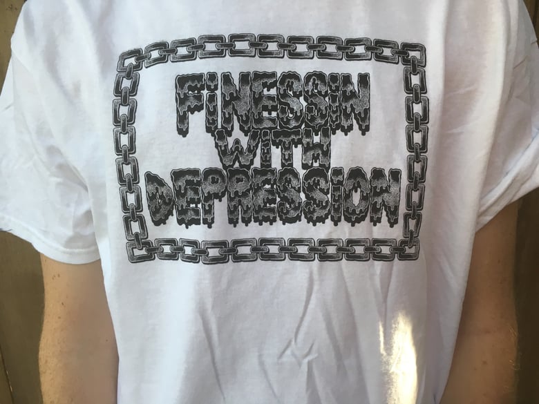 Image of Finessin with depression tee