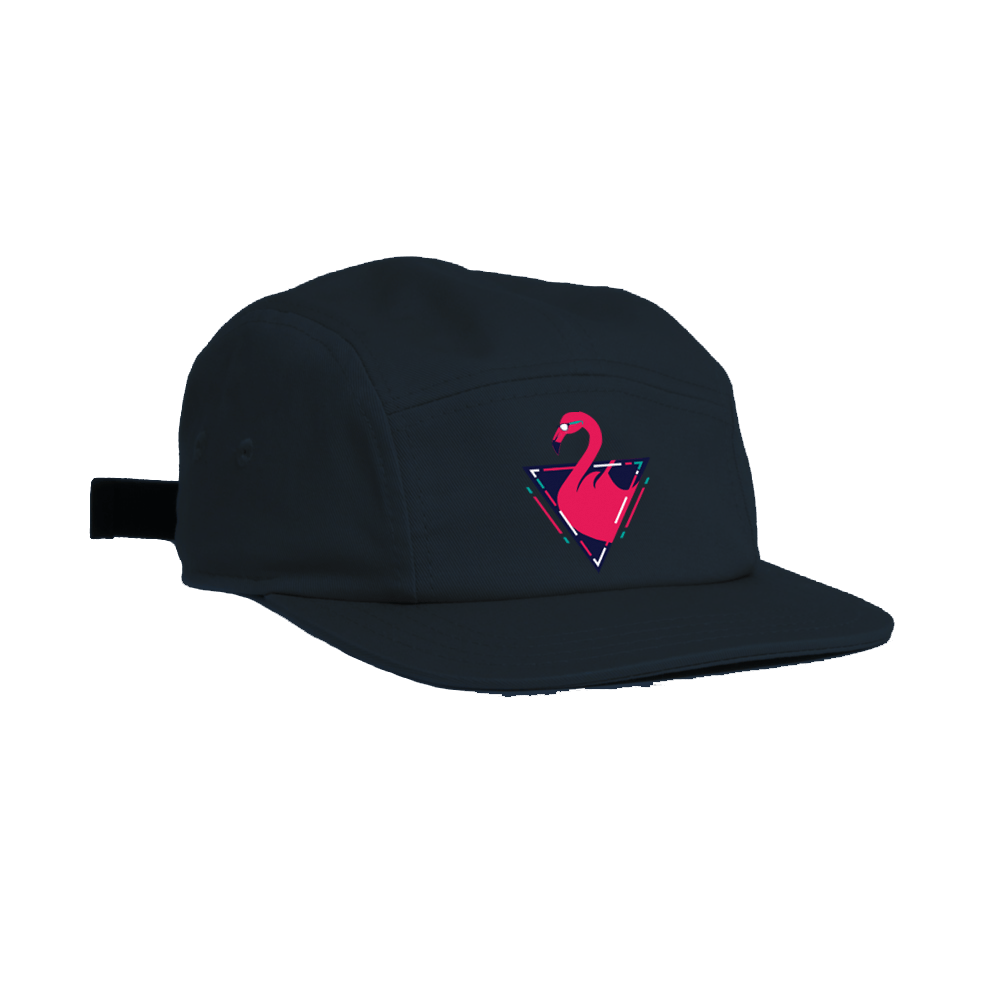 Image of VICE CITY SERIES 5 PANEL OTTO HAT - NAVY