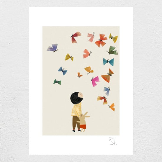 Image of Dear bunny Print