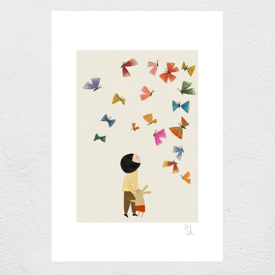 Image of Dear bunny Print