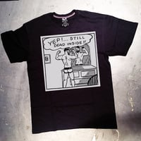 Black Dead Inside Tee 
