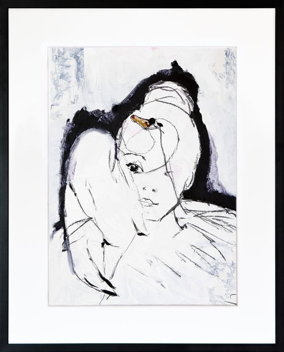 Image of A5/A4/A3 Print # Swan - 100KR/250KR/500