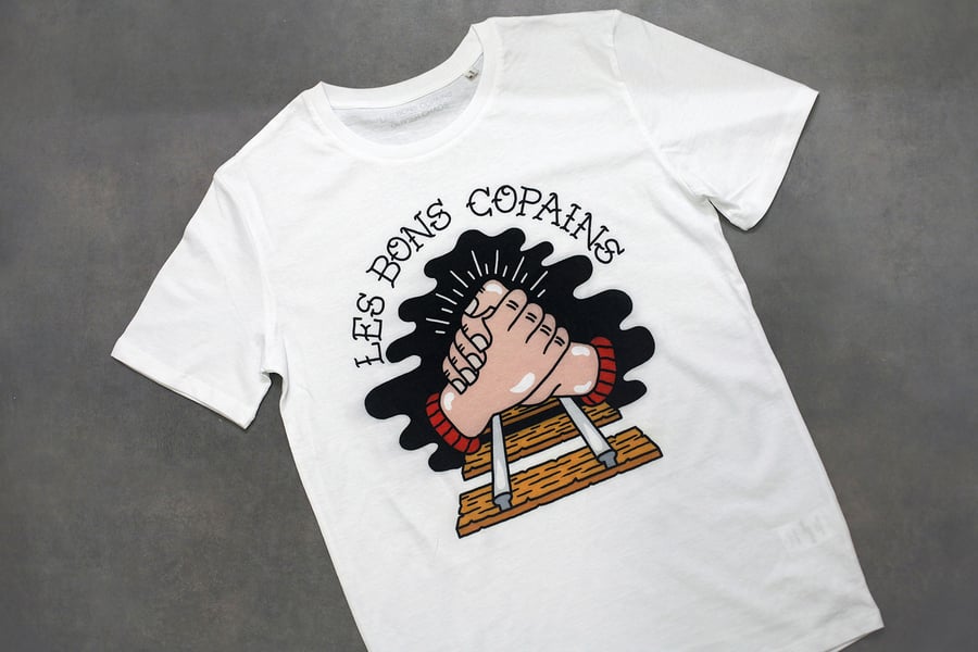 Image of T-shirt "Les Bons Copains" par Olivier Chaos (Hommes/Men)