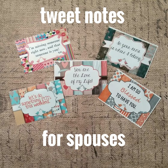 Image of Tweet notes for Spouses