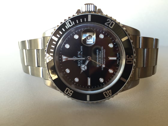 Image of Rolex submariner ss. 16610 sel SOLD!