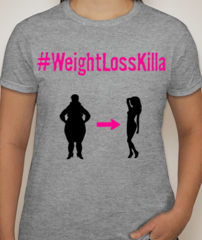 Image of #WeightLossKilla tee