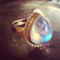 Image 1 of Lady of the Woods Moonstone Ring