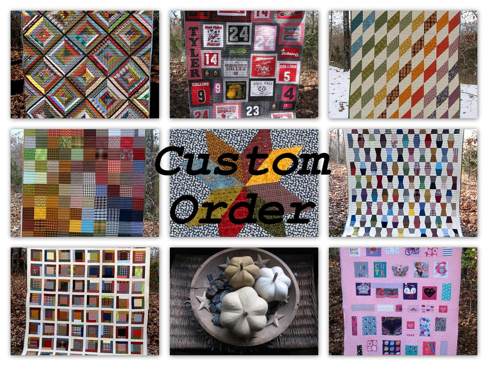 Image of college dorm quilt, memory quilt, t-shirt quilt, nap quilt,.....Made to order