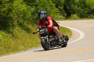 Image of Honda Ruckus / Chuckus Headlight Bracket "Version 2"