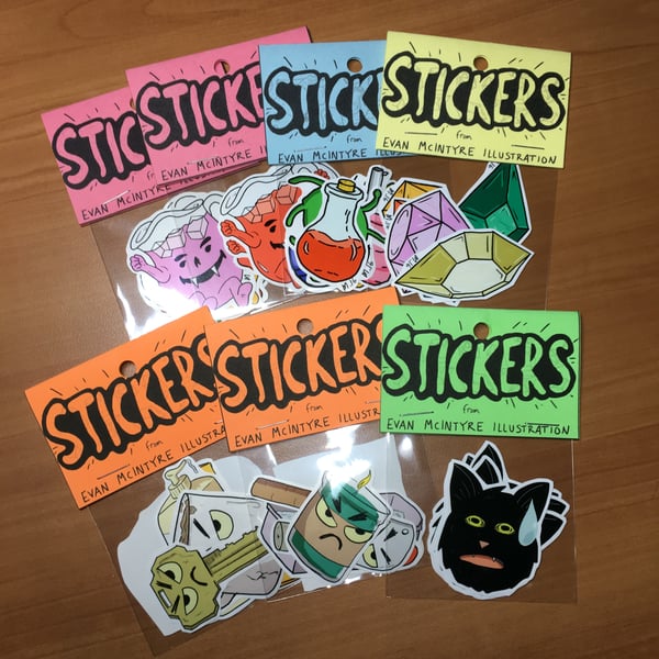 Image of Sticker Pack!