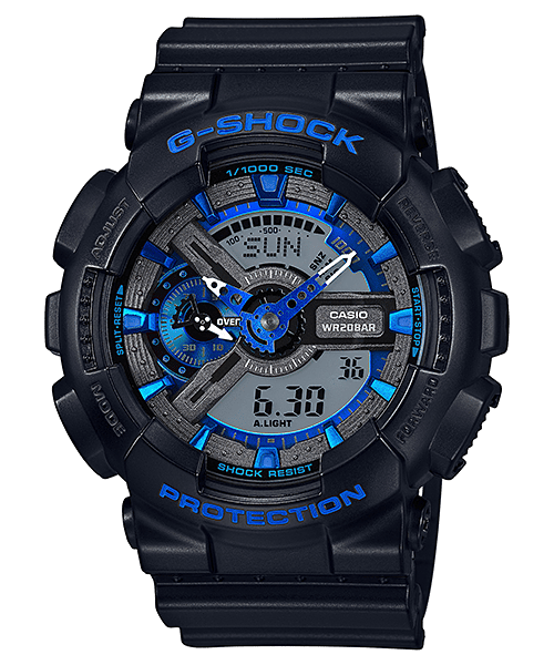 thin blue line g shock