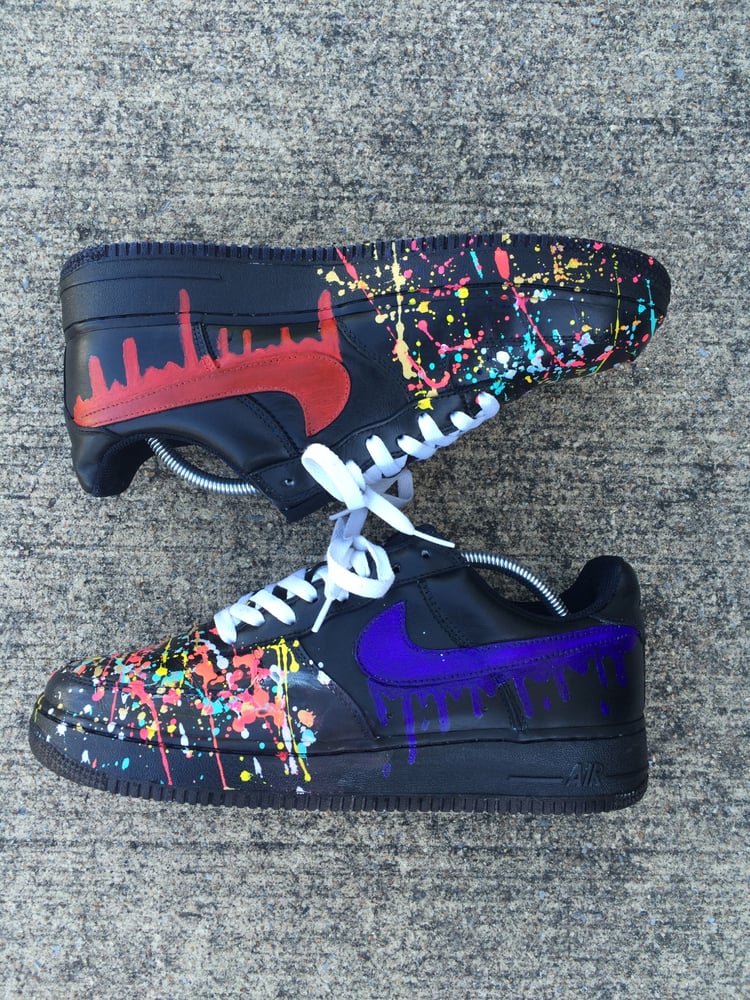 Image of Air force 1 low "splatter"