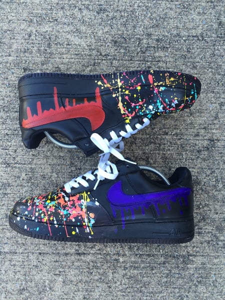 Image of Air force 1 low "splatter"