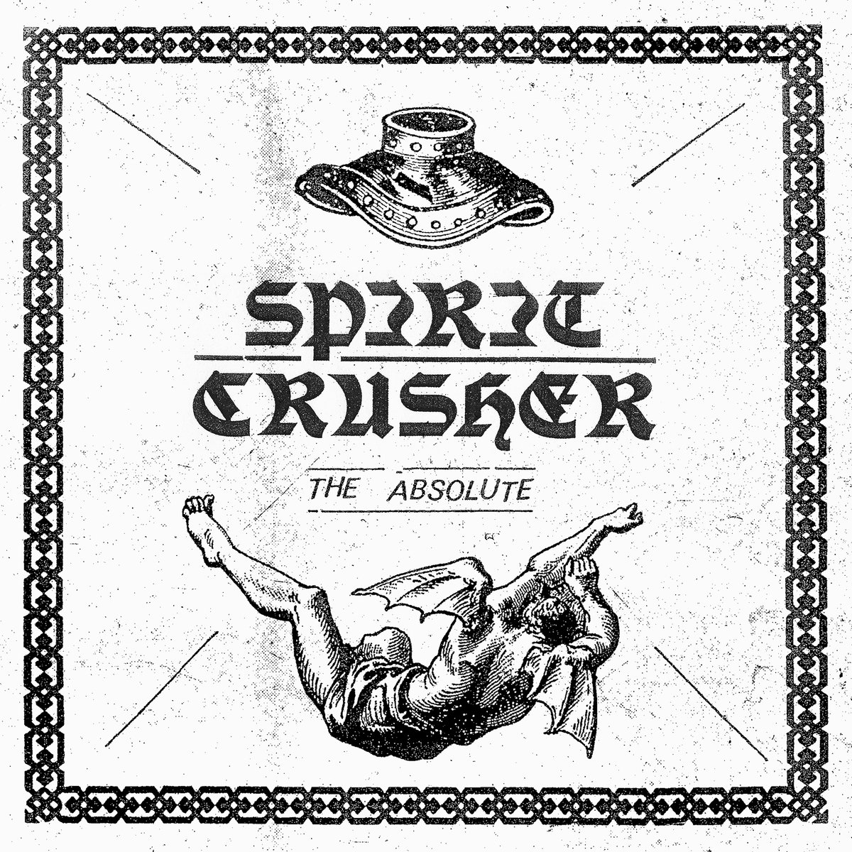 SPIRIT CRUSHER "The Absolute" 7"EP 2nd press White Vinyl The Essence