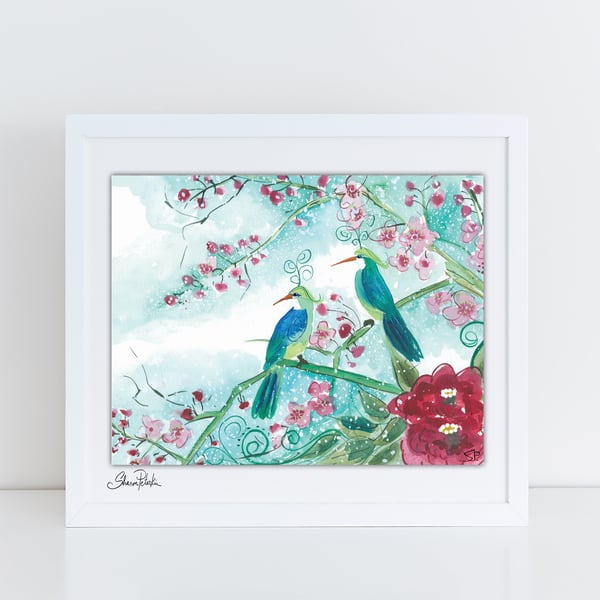 Image of Winter Birds PRINT