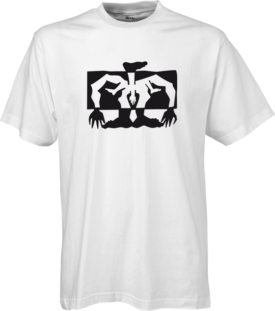 Image of Bishamone Extremsportler-Shirt White