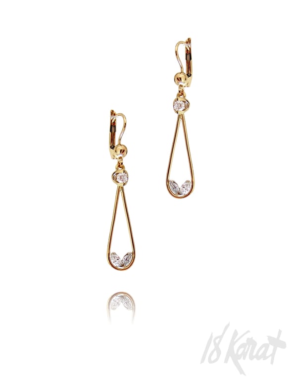 Adele's Drop Earrings - 18Karat Studio+Gallery