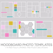 Moodboard Photo Templates LBG STUDIO