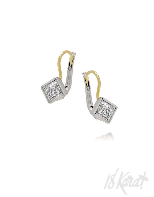 Pam's Diamond Earrings - 18Karat Studio+Gallery
