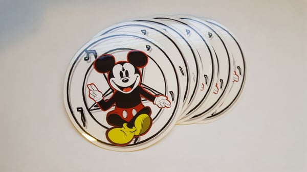 Image of Baphomickey Stickers