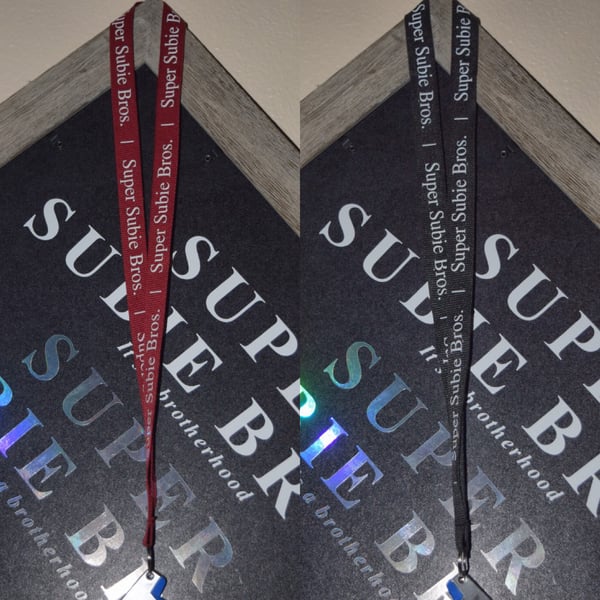 Image of Super Subie Bros. Lanyard