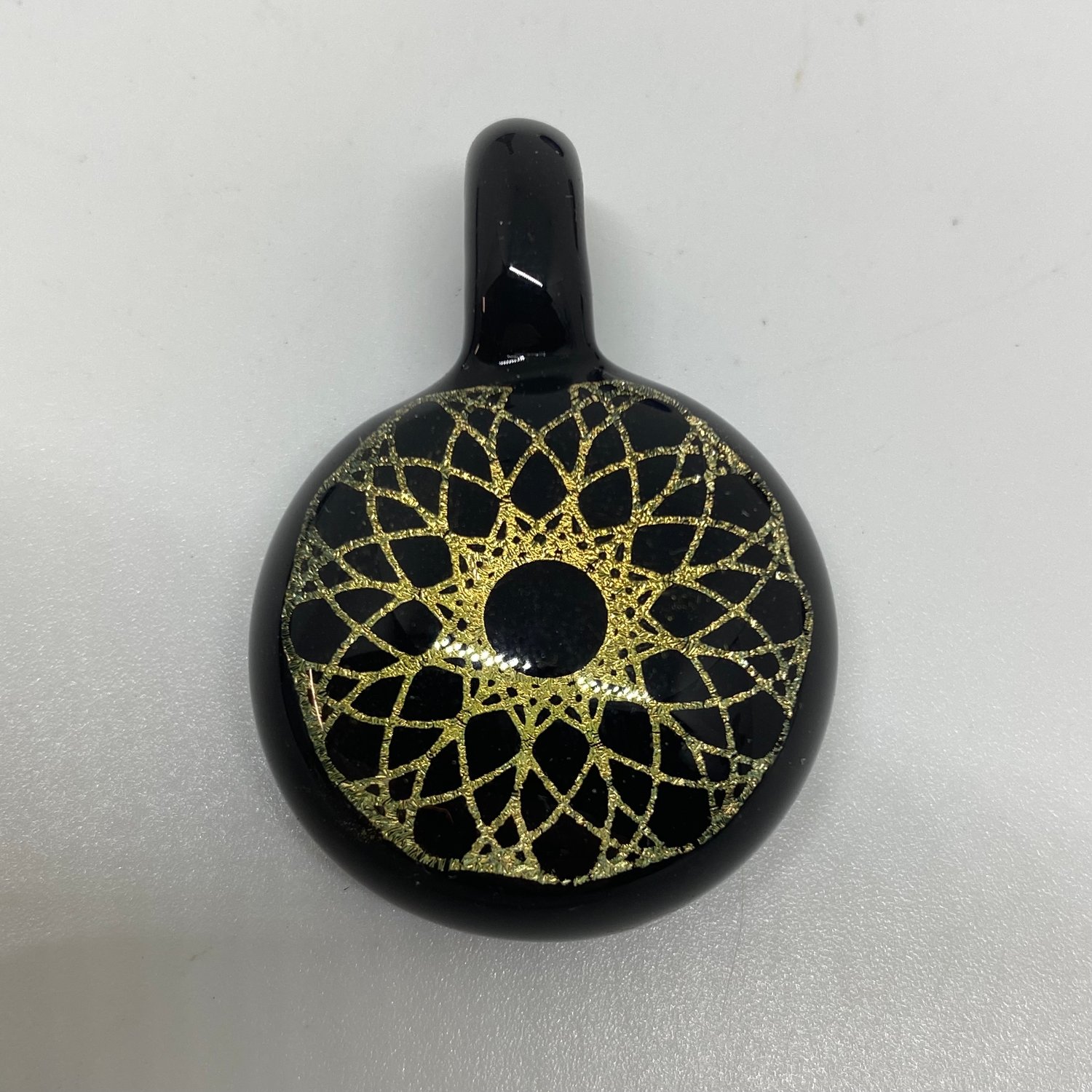 Image of Spirograph dichro image pendant 