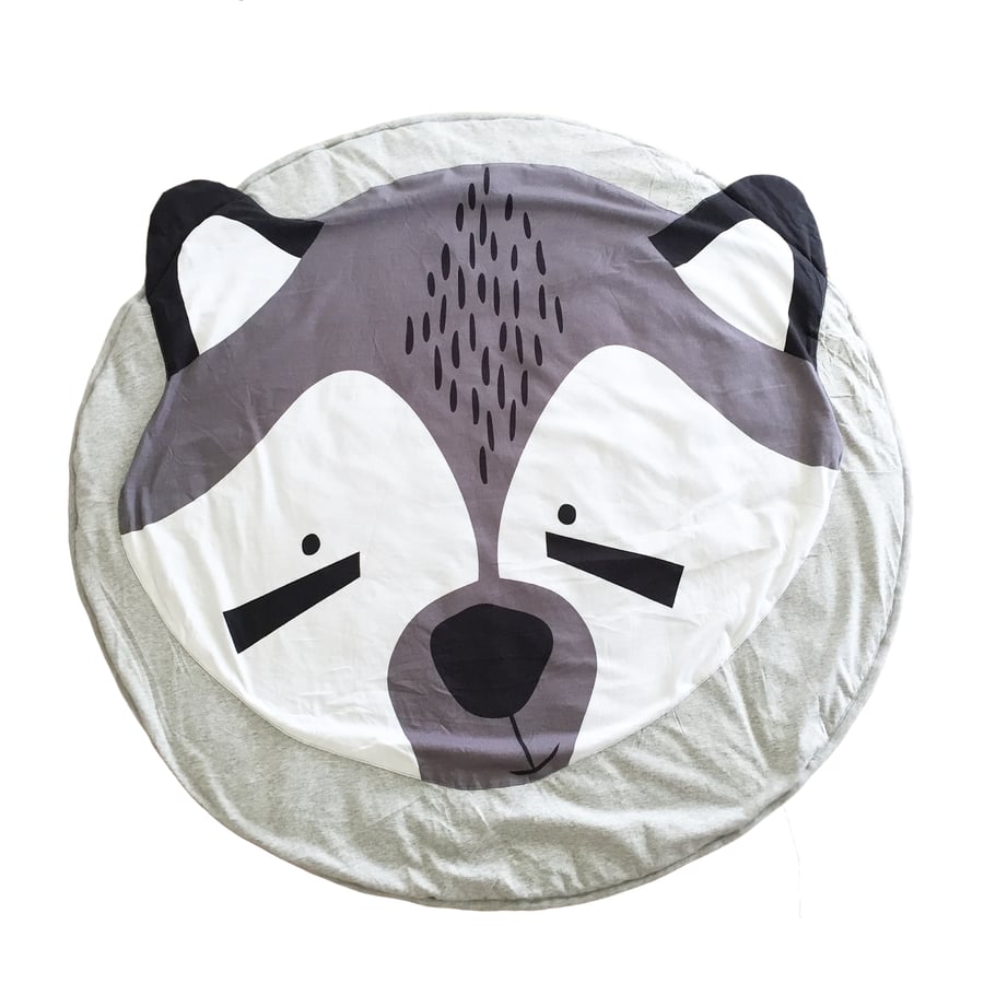Image of Raccoon Playmat