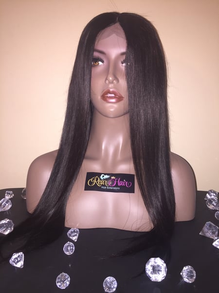 Image of 22" Virgin Indian Remy Lace Front Wig