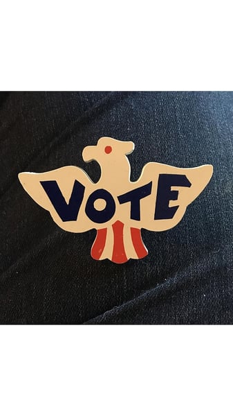 Image of Limited edition VOTE barrette