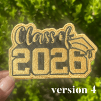 Image 5 of Class Of 2026 Hat Patch / Custom Colors