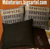 Sale price Small Custom bride pillows