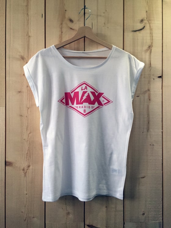 Image of T-shirt FEMME Blanc - La MAX Radio