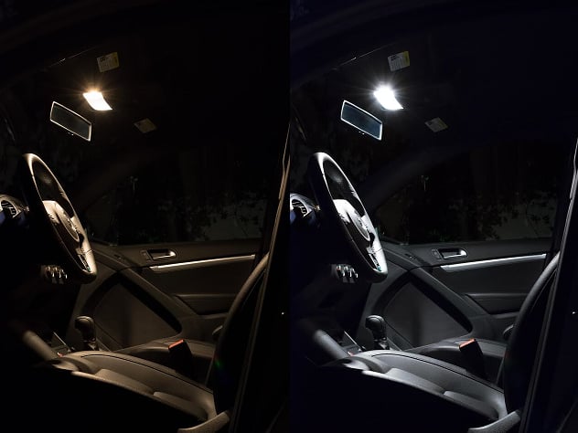 Image of Complete Interior LED kit with License Plate LEDs Fits: 2004 Audi AllRoad Quattro
