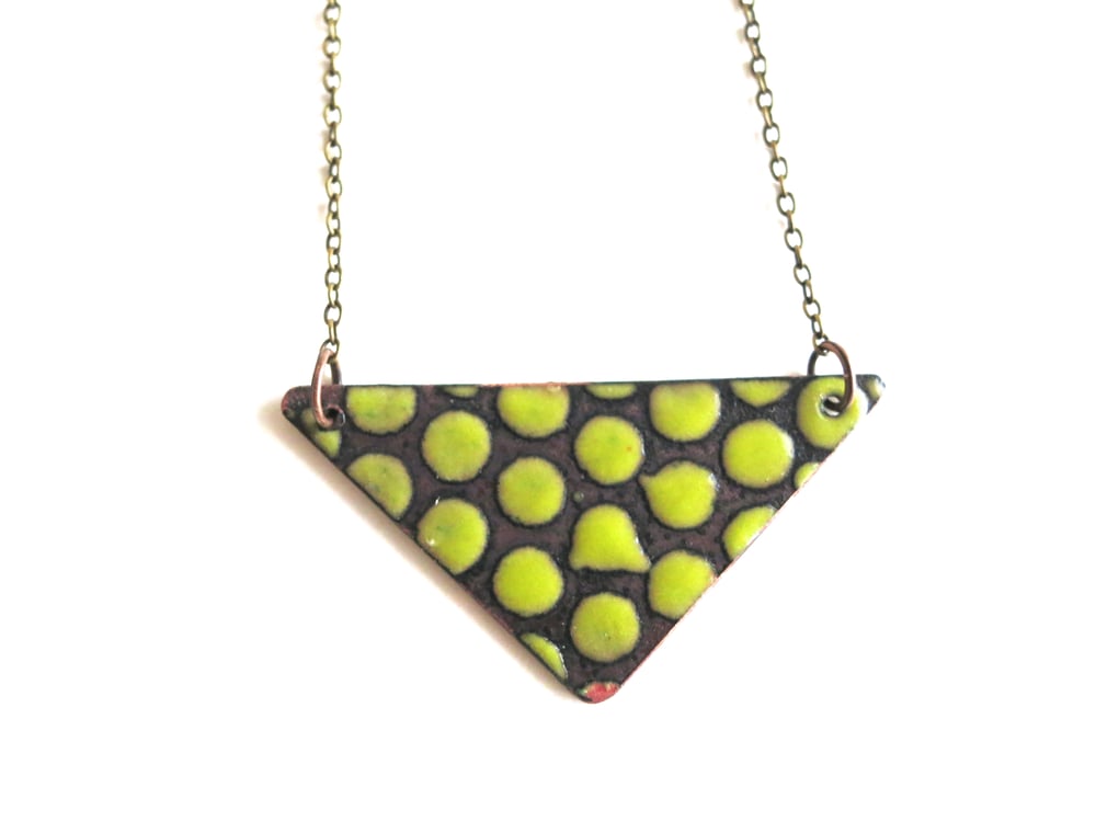 Image of Chartreuse Green Necklace