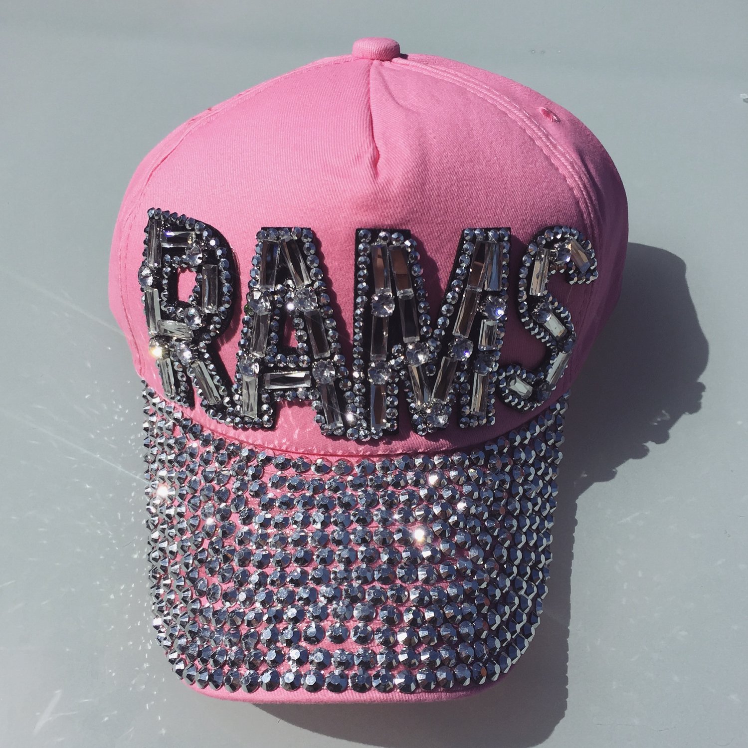 Image of Los Angeles Rams Rhinestone Trucker Cap