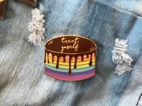 Image 4 of Treat Yoself Drippy Cake Pin