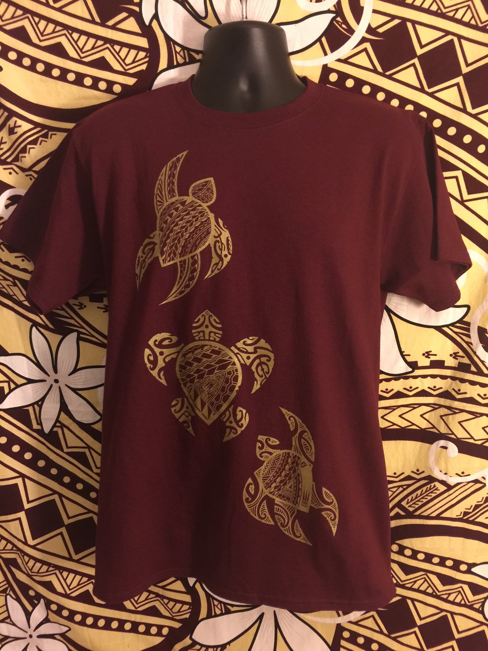Image of 3 Gold Turtles Shirt