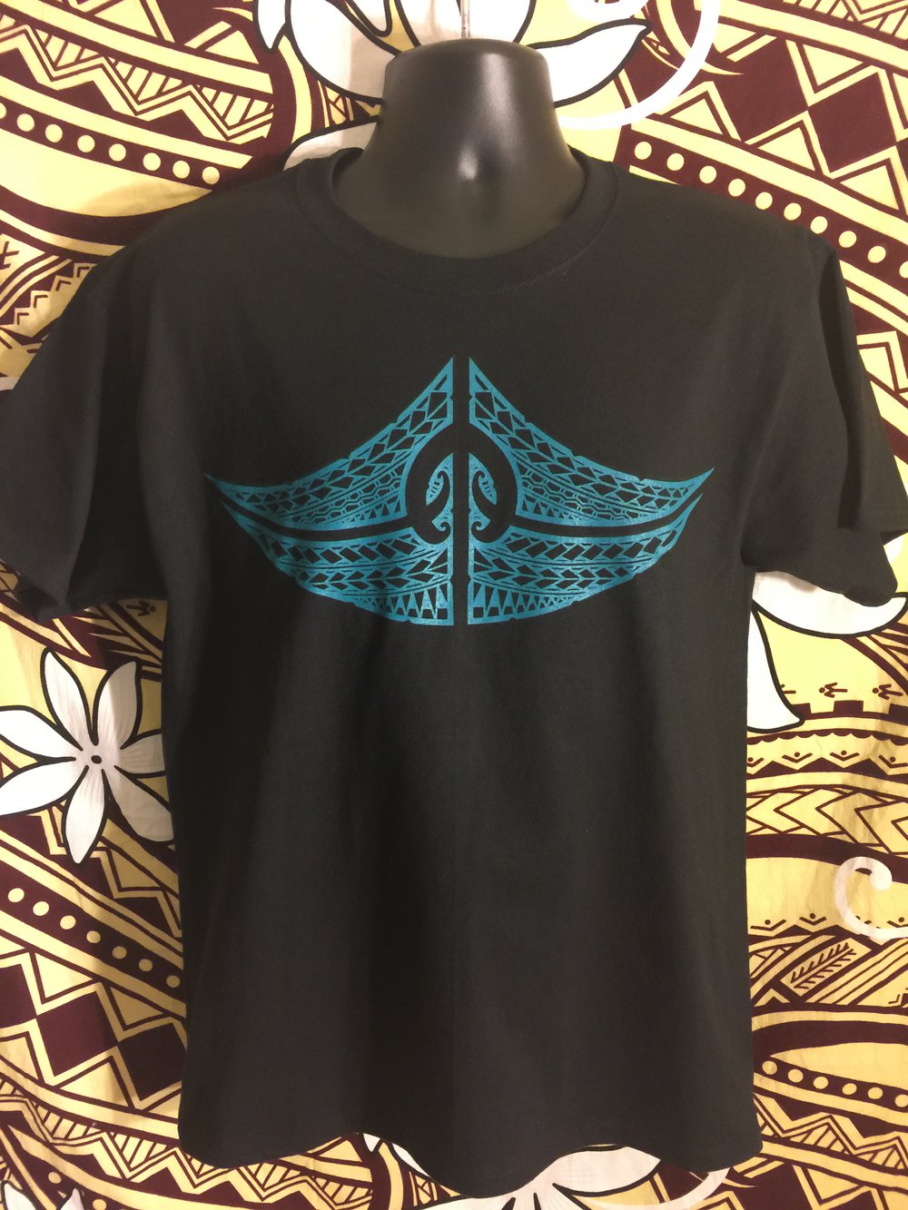 Image of Teal Chest Piece Shirt