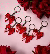 Military R.E.D Ribbon Keychain 