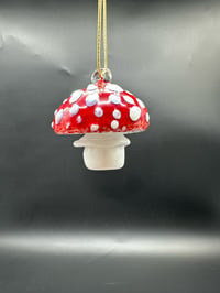 Amanita mushroom ornament 2