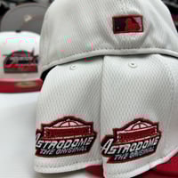 Image 3 of New Era 59Fifty White Mesh red/black 