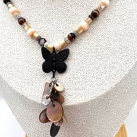 Image 3 of Layered Butterfly Necklace