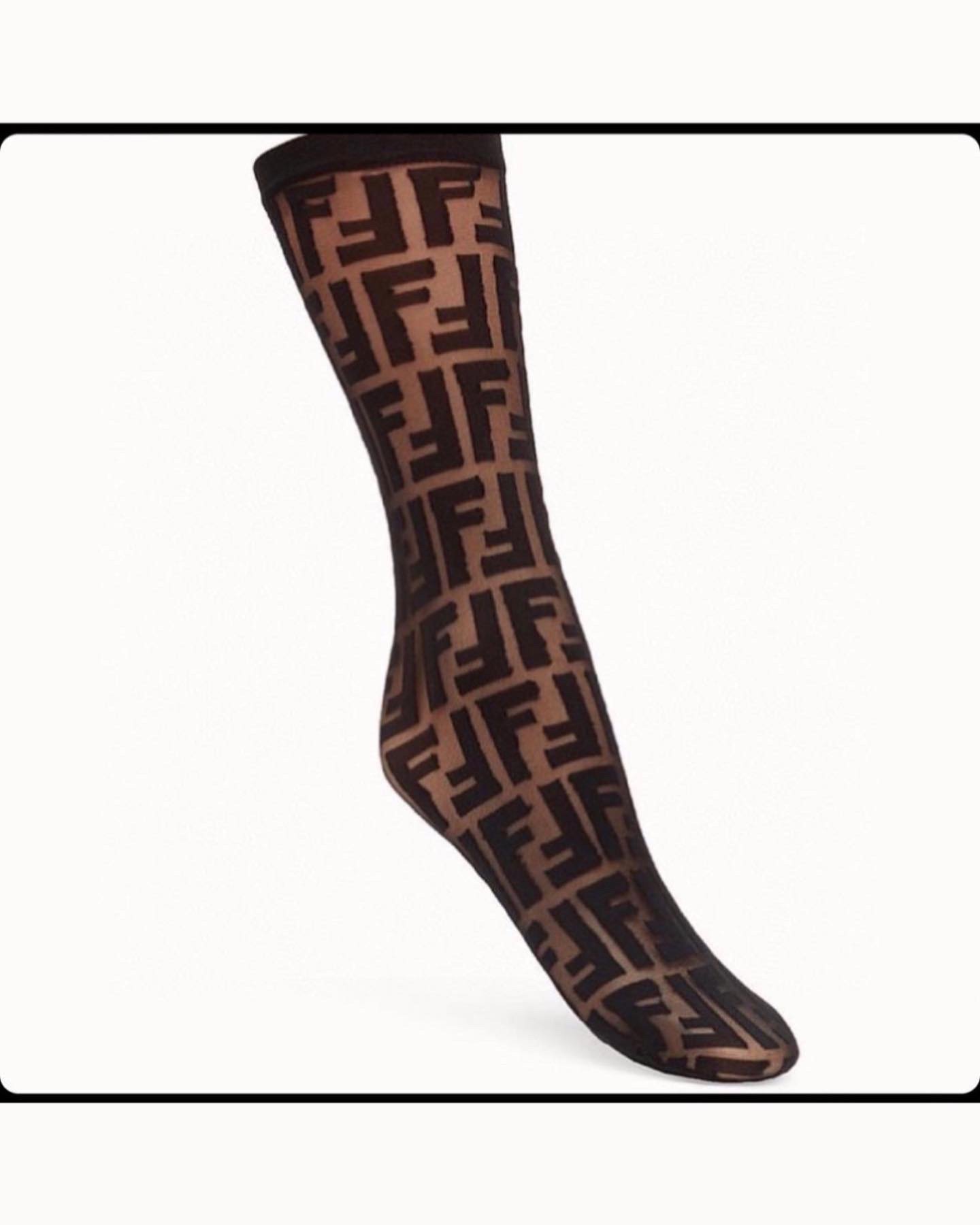 Image of FENDI SHEER SOCKS