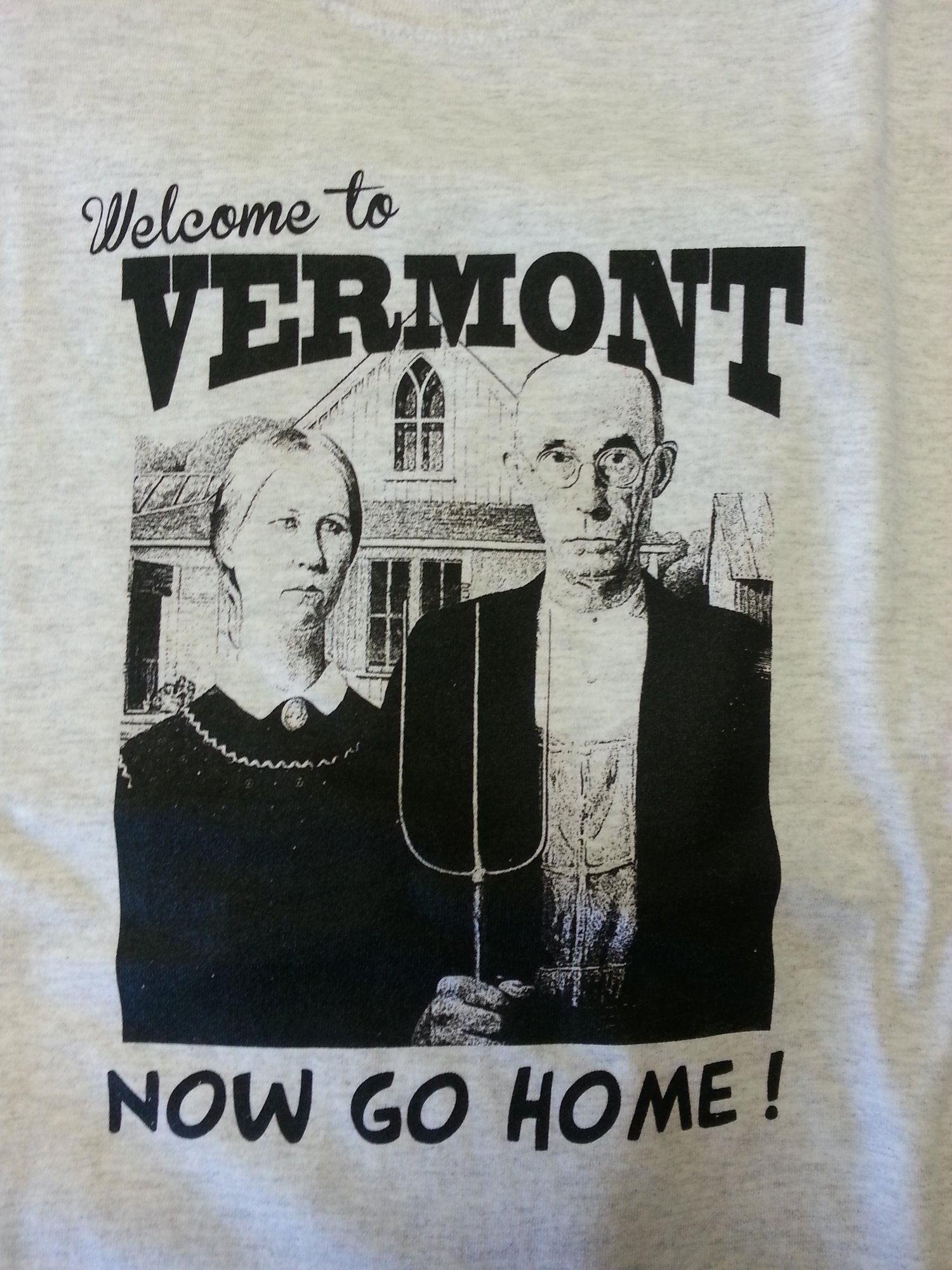 Image of Welcome to Vermont T-Shirt - Vermont 802 T-Shirt - vermont clothing - vermont clothes - 802 clothing