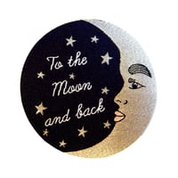 To The Moon and Back Iron-on Patch