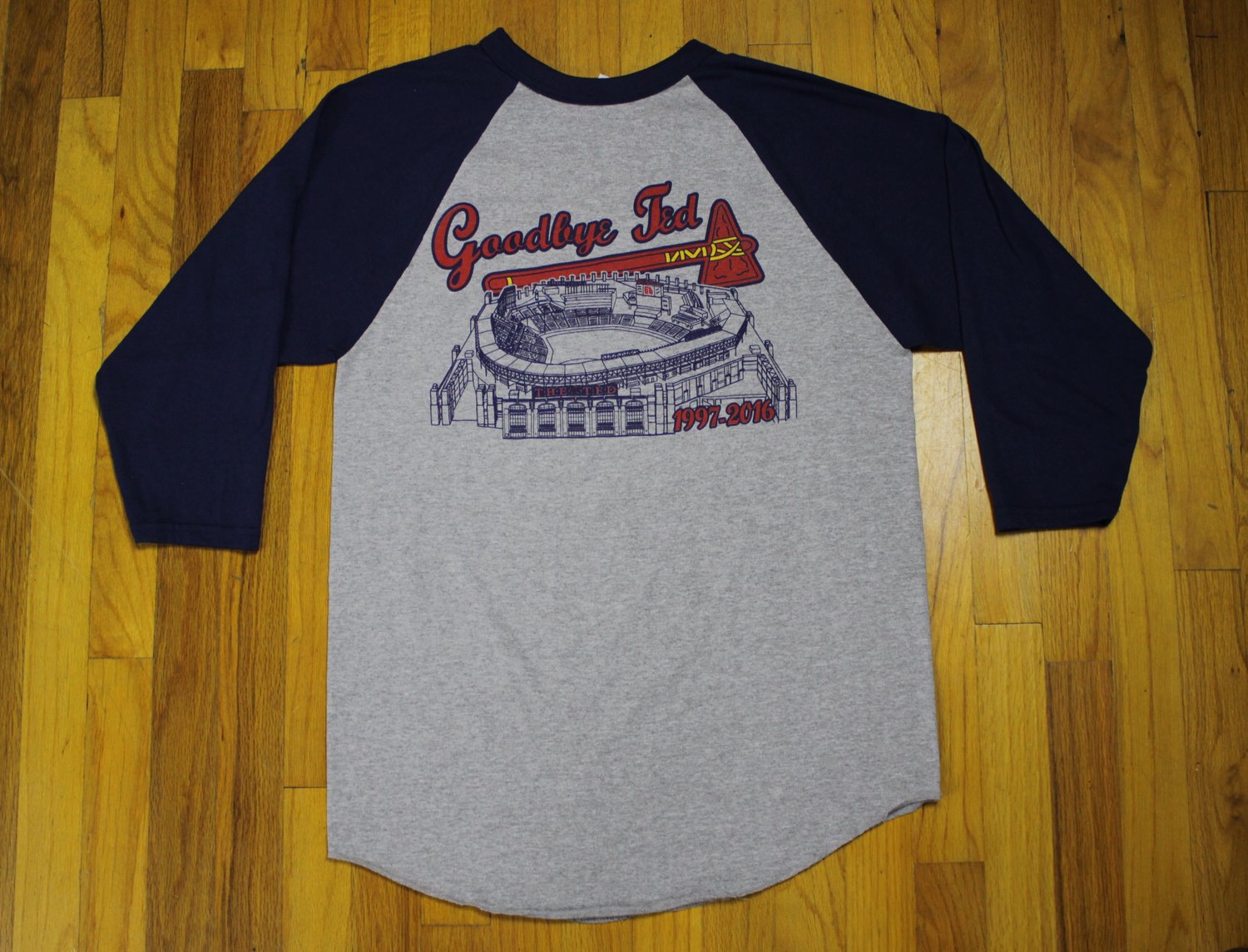 GAFollowers — Limited Edition Turner Field Baseball Tee - 