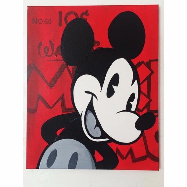 Image of "Classic Mickey Mouse" Original Painting